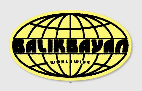 Balikbayan Worldwide Sticker