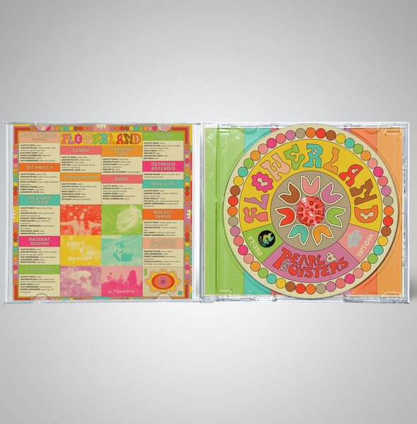 Pearl & The Oysters- "Flowerland" CD
