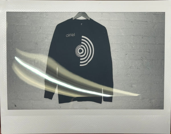 Hide & Seek Long Sleeve Black Tee