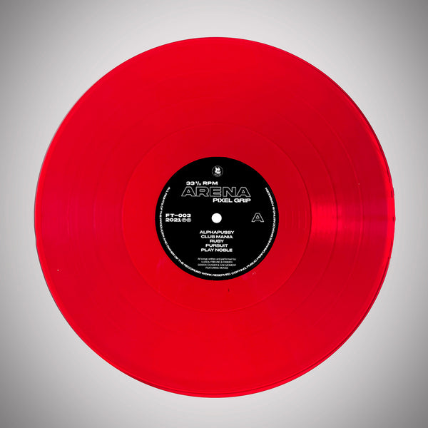 PIXEL GRIP- ARENA (Transparent Red Vinyl LP)