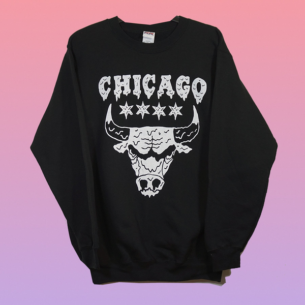 Sudadera Drippy Bulls negra