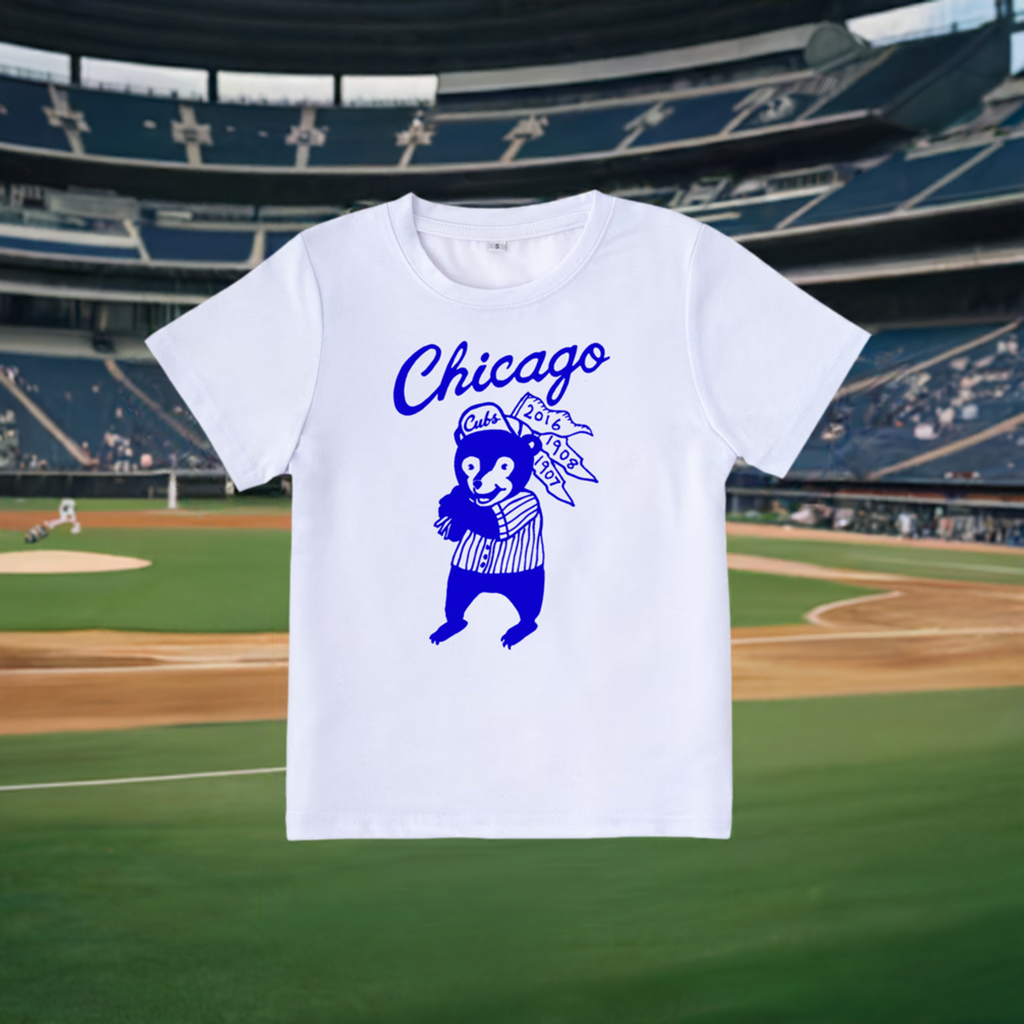 Cute Chicago Cubs Tee – Feeltrip Records