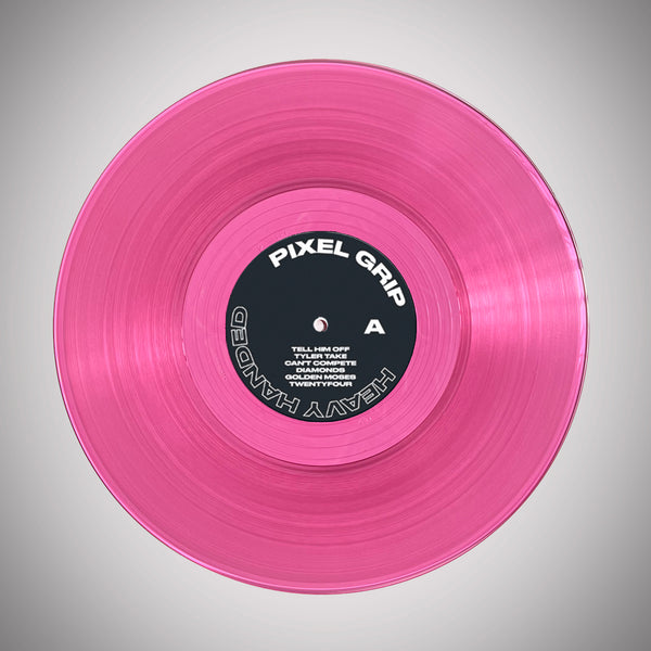Pixel Grip- Heavy Handed LP (Transparent Pink Vinyl)