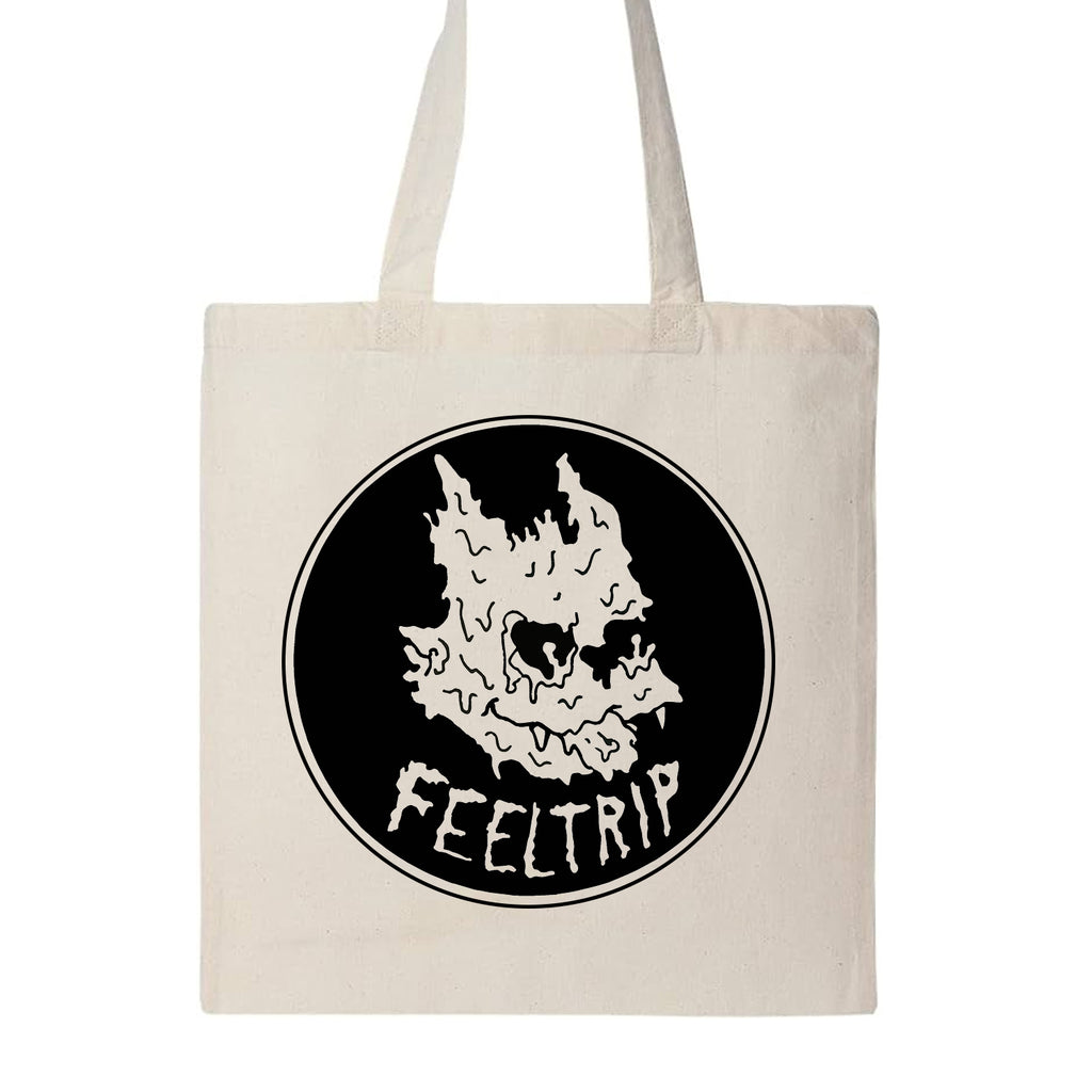 Tragetasche mit rundem Feeltrip-Logo