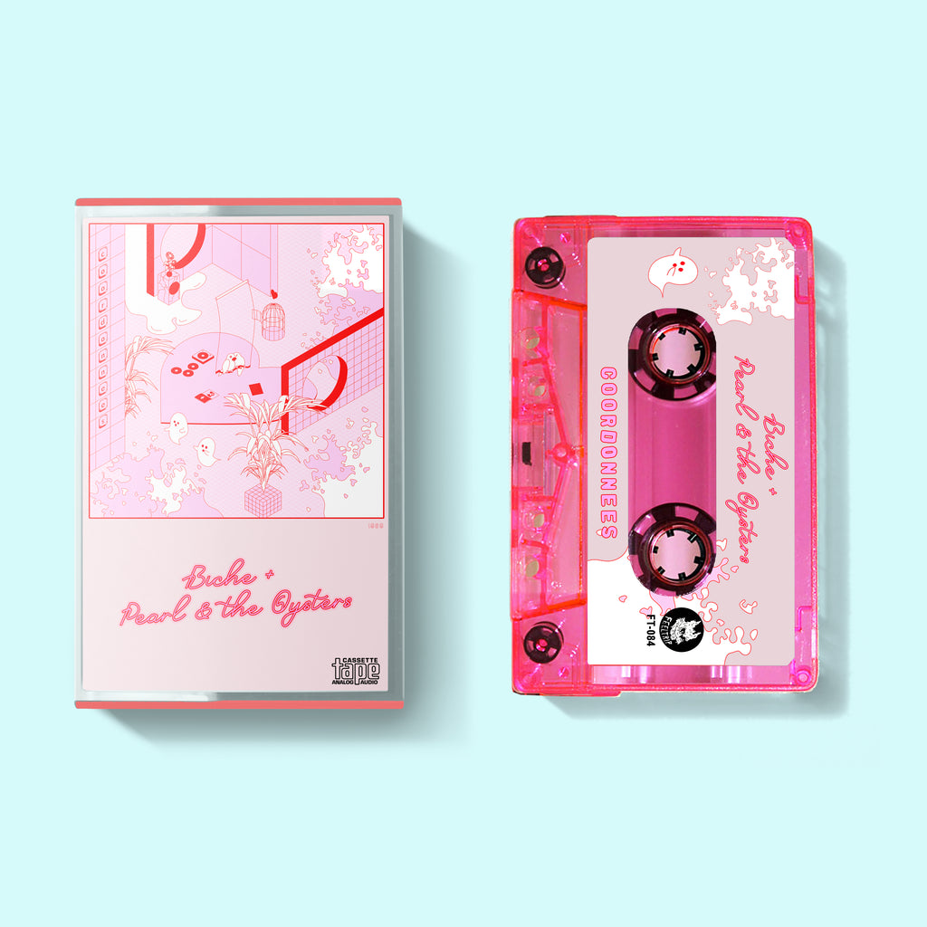 Pearl & The Oysters/Biche Coordonnées EP on Cassette