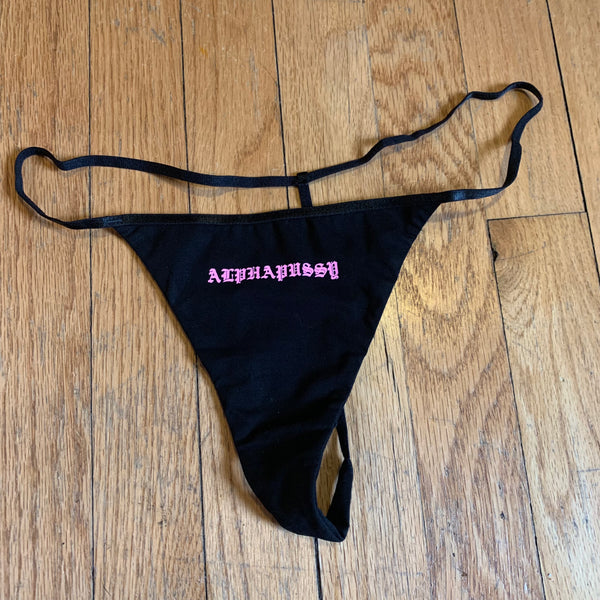 Pixel Grip Thong