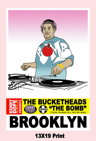 Kenny Dope “The Bomb” 13x19 print