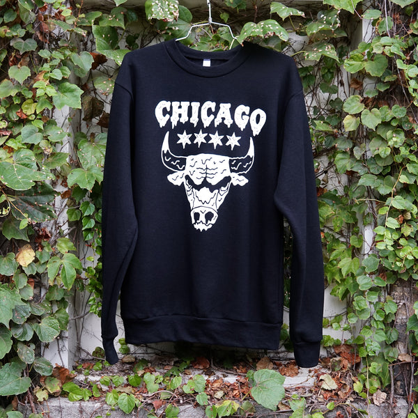 Drippy Bulls Black Sweatshirt