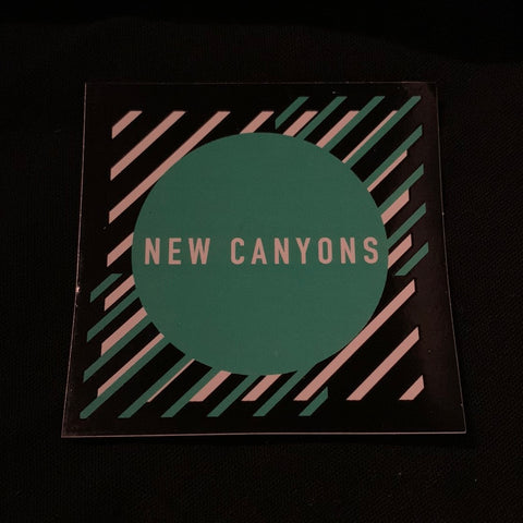 New Canyons Aufkleber