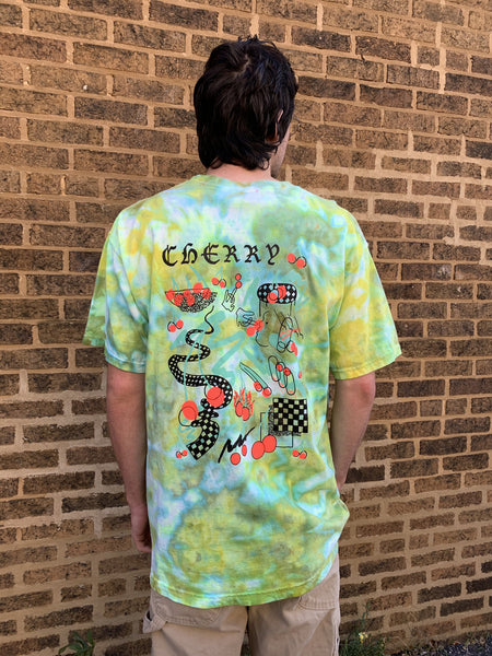 Paul Cherry "Neon Cherry" Dyed Tee