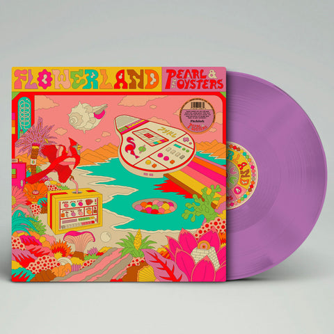 LP de vinilo violeta de Flowerland 