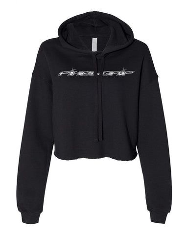 Cropped Logo Hoodie by Pixel Grip Jo