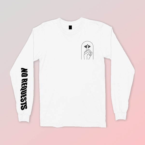 "No Requests" Logo Longsleeve Tee